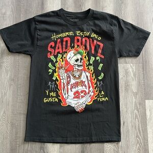Sad Boyz Junior H Hombre Estoy Loco size M ultra rare tee shirt t-shirt